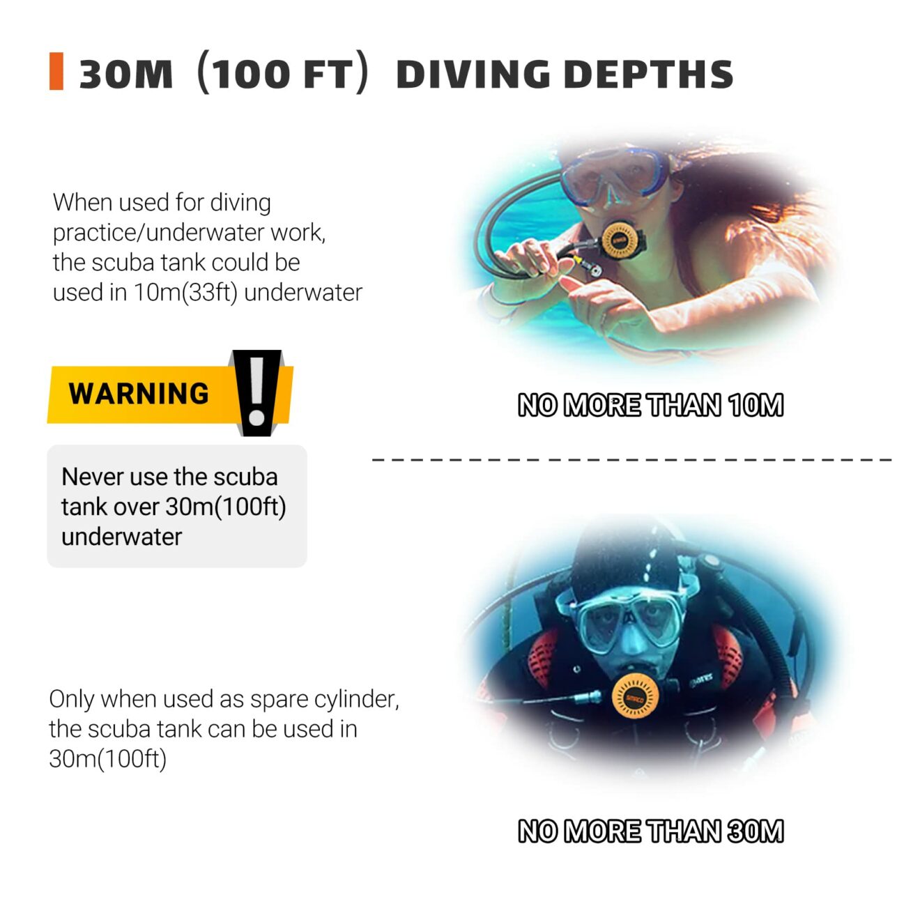 SMACO S400 1L Mini Scuba Tank - SMACODIVE