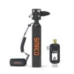 Black S300PLUS + Anti-lose Rope + Scuba Adapter