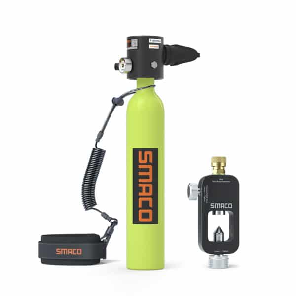 Green S300PLUS + Anti-lose Rope + Scuba Adapter