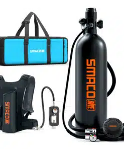 SMACO S700 2L Scuba Tank Portable Mini Scuba Diving Tank
