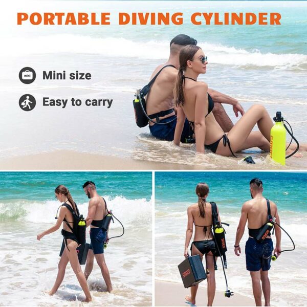 portable diving cylinder