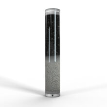 Large oil-water separator filter element