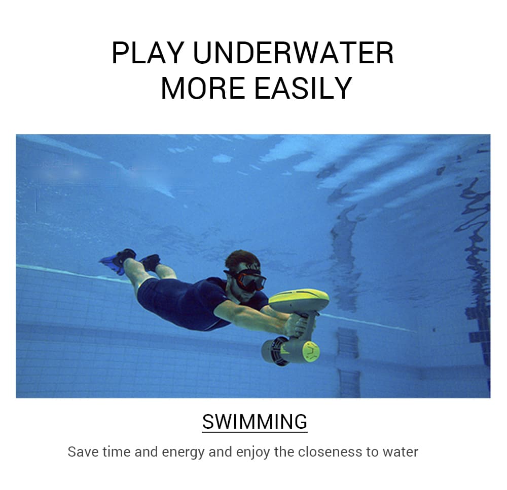 underwater swimming