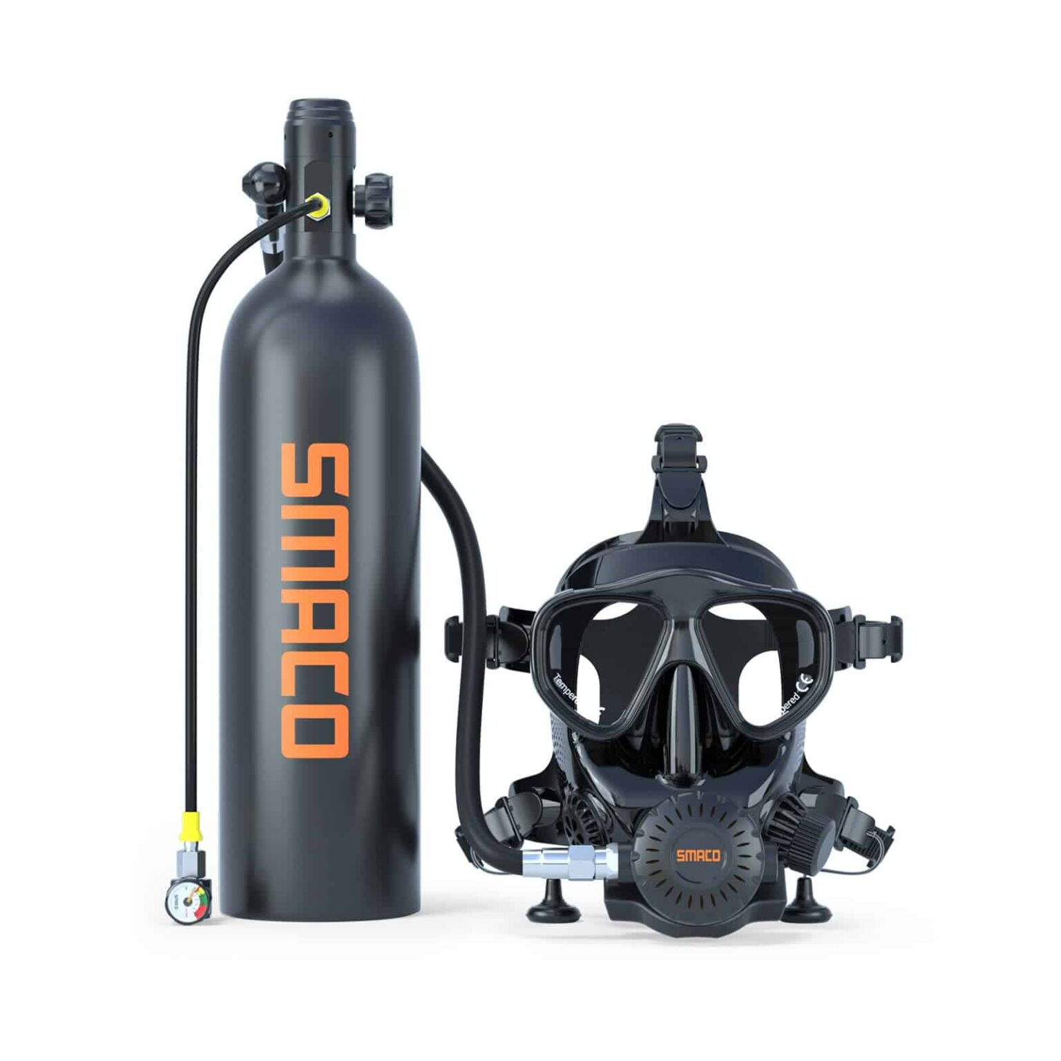 SMACO S700 Mini Refillable Scuba Diving Air Tank Smacodive