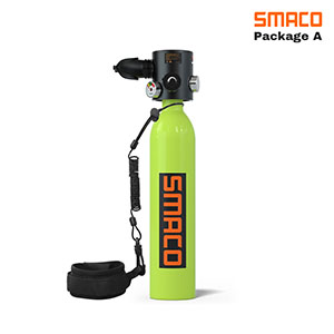 Mini SCUBA Tauchausrüstung Sauerstoffflaschen Luft Atem Pumpe Kit SMACO S400 