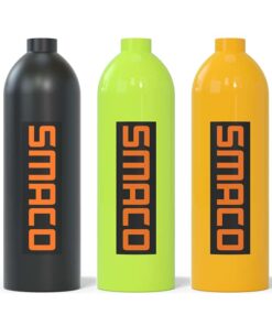 Smaco Mini Scuba Tank Empty Aluminum Bottle – Lightweight and Durable