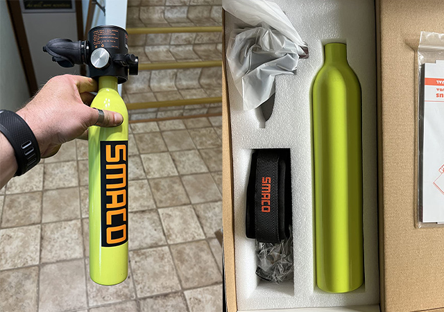 Smaco Mini Scuba Tank: Extend Your Underwater Adventures with Simplicity and Ease