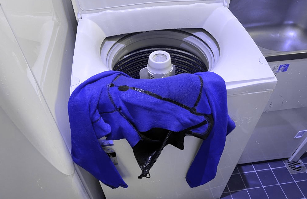 Wetsuits in The Washing Machine