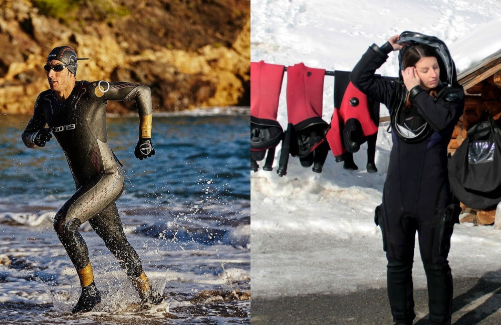 Wetsuit vs Drysuit in Scuba Diving – The Differences between the