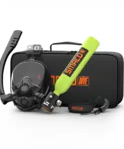SMACO K2 Full-Face Snorkel Mask with 0.5/0.7L Mini Scuba Tank