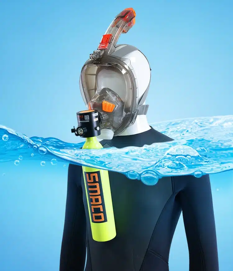 M8038 snorkeling mask with S300plus small
