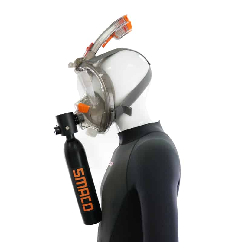 M8038 with Mini scuba tank black