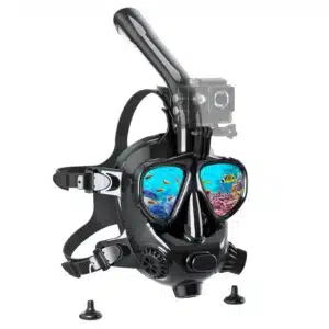 SMACO M8058C Full Face Snorkel & Diving Mask with Camera Mount - Ultimate Comfort and Visibility for Diving and Snorkeling Adventures