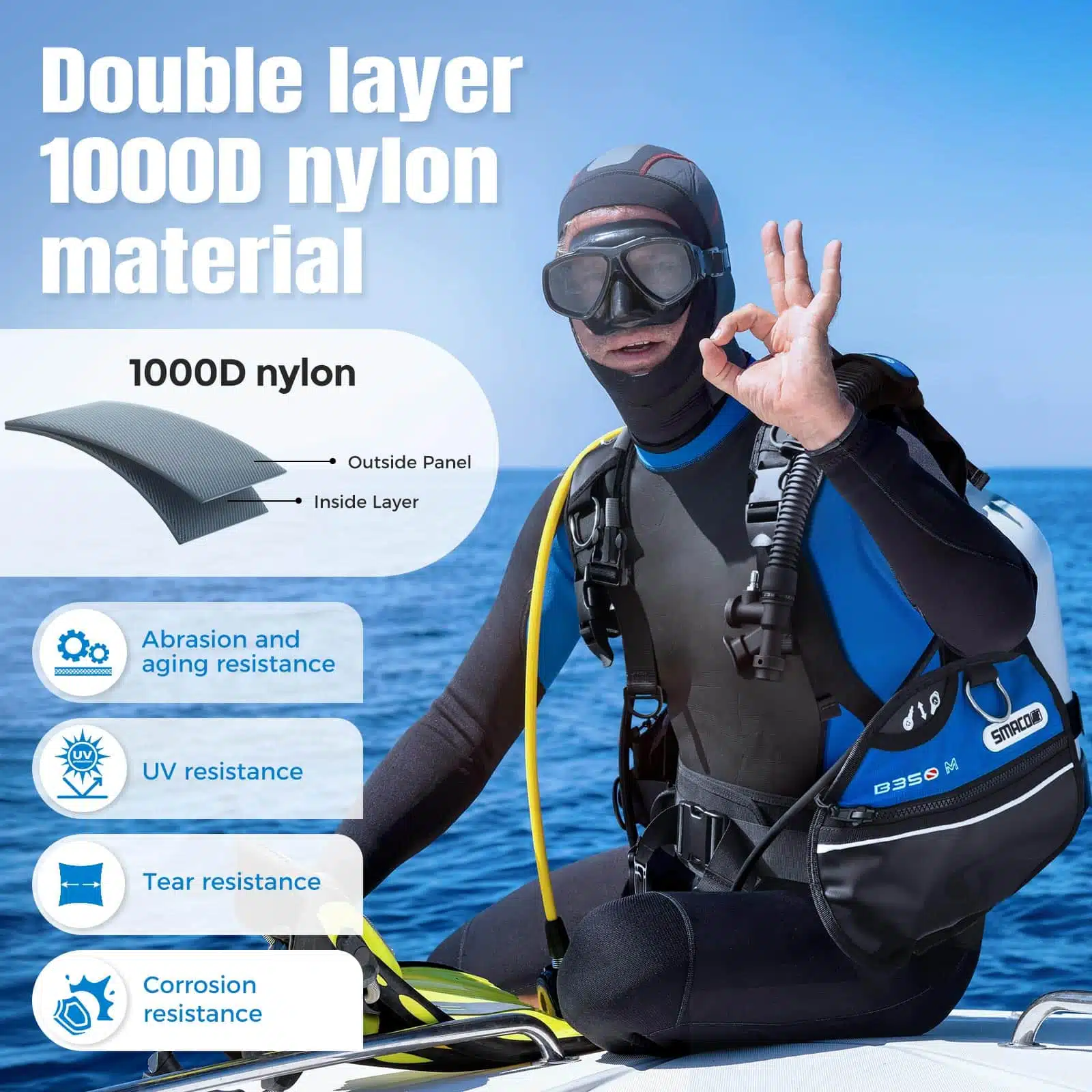 SMACO BCD Buoyancy Control Device – Ultimate Control 2
