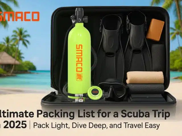 Ultimate Packing List for a Scuba Trip in 2025|Pack Light, Dive Deep, and Travel Easy